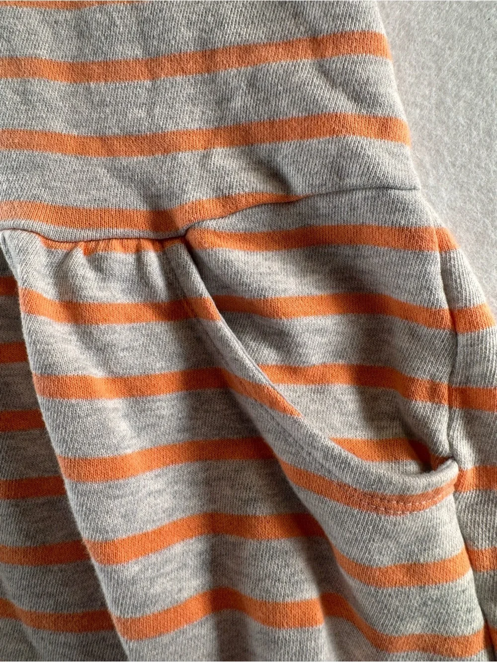 Gymboree Girls Size 14 Sequin Pumpkin Striped Fall Dress